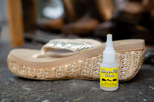 Fixing Broken Flip-Flops with NJOY's Shoe-Fix Glue