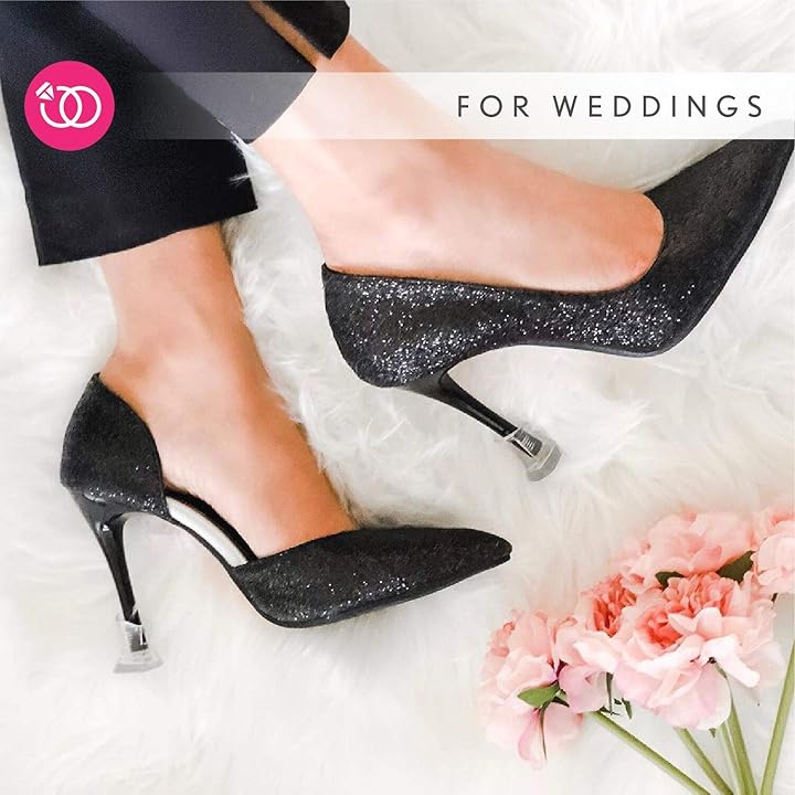 Solemates High Heel Protectors for High Heel Shoes, Sandals, and Boots