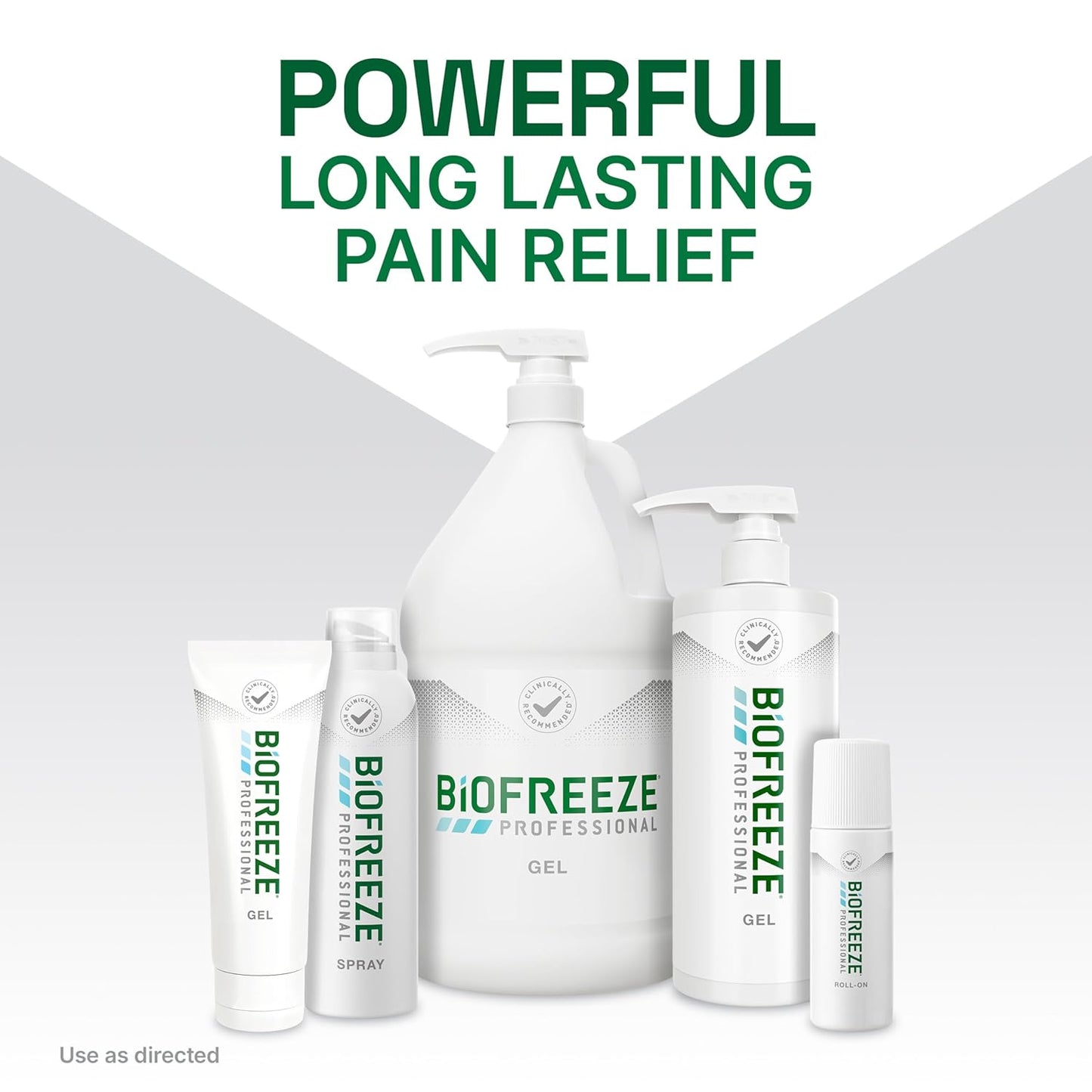 Biofreeze Professional Menthol Pain Relieving Spray 4 FL OZ Colorless Aerosol Spray For Relief Associated With Sore Muscles, Arthritis, Simple Backaches, And Joint Pain