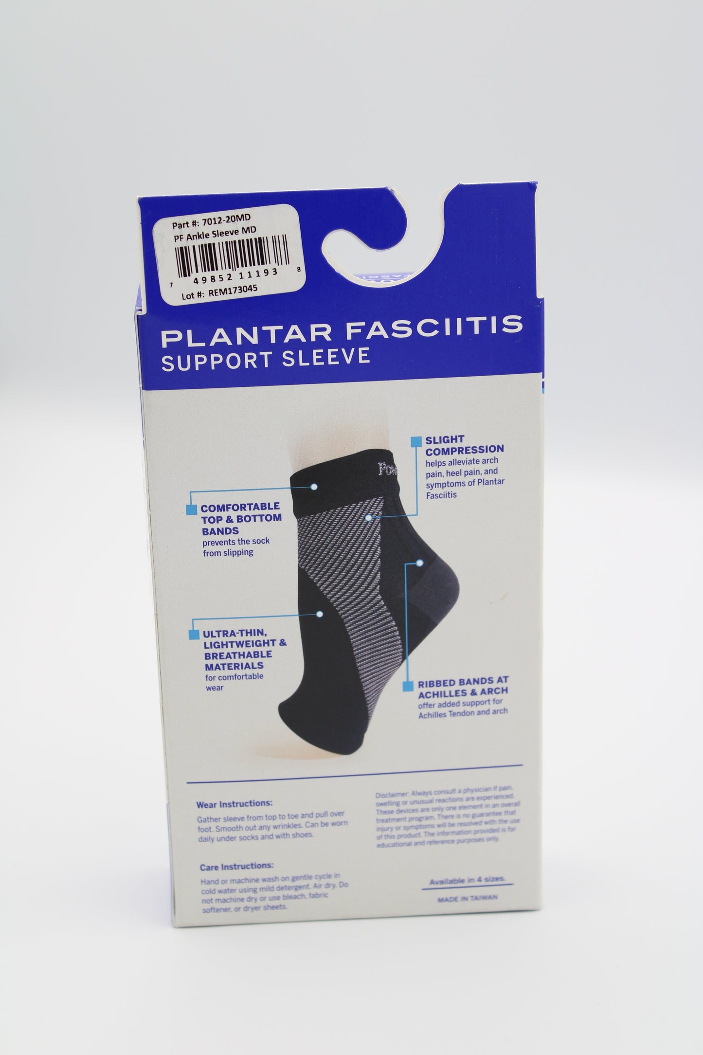 PowerStep Plantar Fasciitis Support Sleeve | Reduce Arch & Heel Pain, Speed Recovery