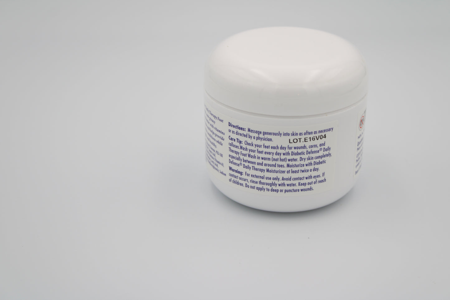 Diabetic Defense Daily Therapy Foot Moisturizer, 4oz