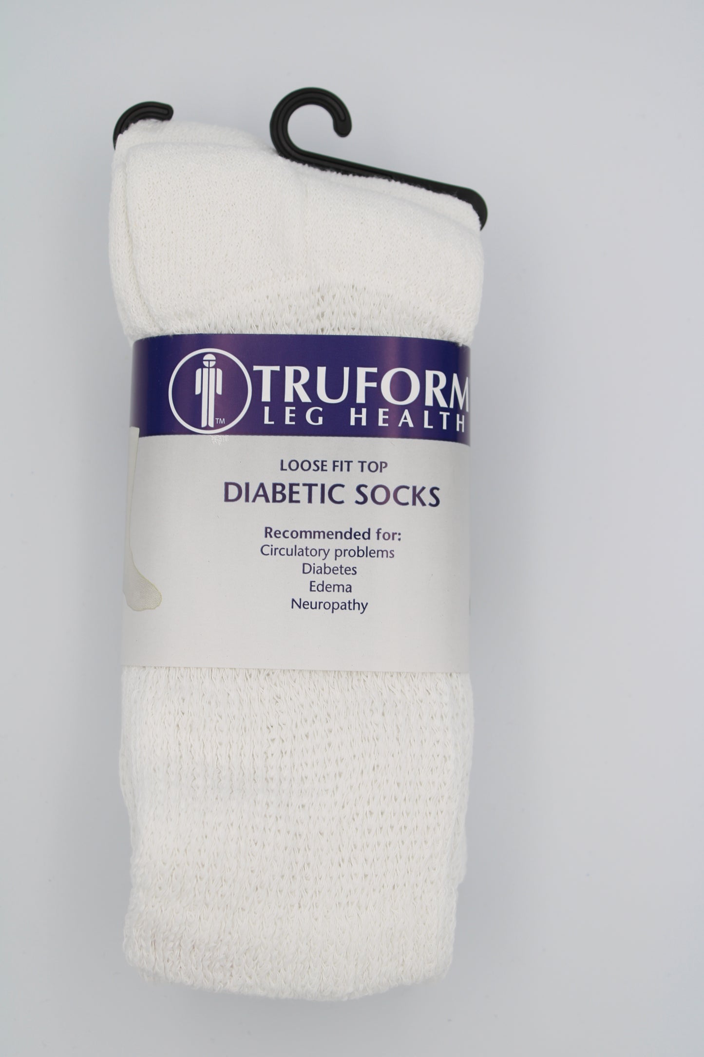 TruForm Loose Fit Top Diabetic Socks