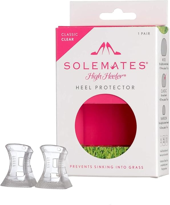 Solemates High Heel Protectors for High Heel Shoes, Sandals, and Boots