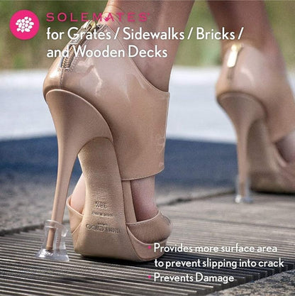 Solemates High Heel Protectors for High Heel Shoes, Sandals, and Boots