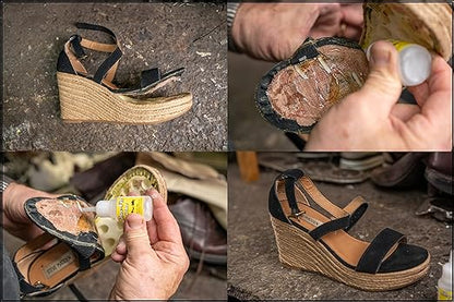 Shoe-Fix Glue: Professional Grade Shoe Repair Glue For Shoes, Sandals and more
