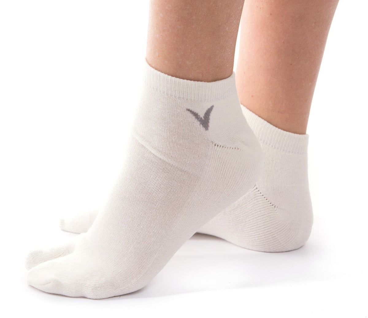 V-Toe Thicker Durable Split-Toe Tabi Ankle Socks – Long-Lasting Flip-Flop Socks