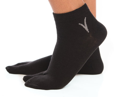 V-Toe Casual Ankle Split-Toe Tabi Socks – Everyday Flip-Flop Socks