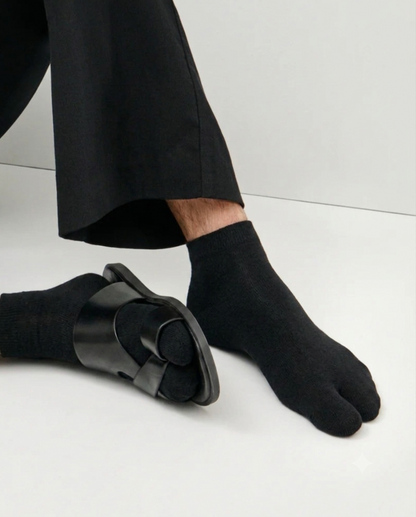 V-Toe Wool Blend Flip-Flop Split-Toe Socks