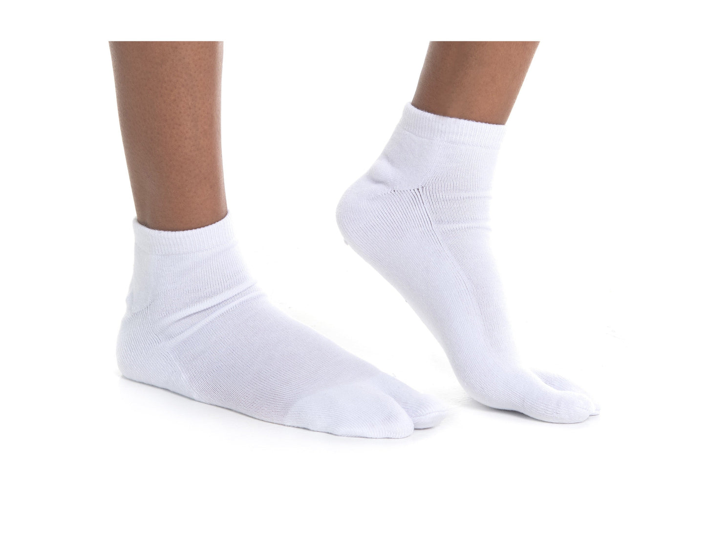 V-Toe Thicker Athletic or Casual Ankle Height Split-Toe Socks