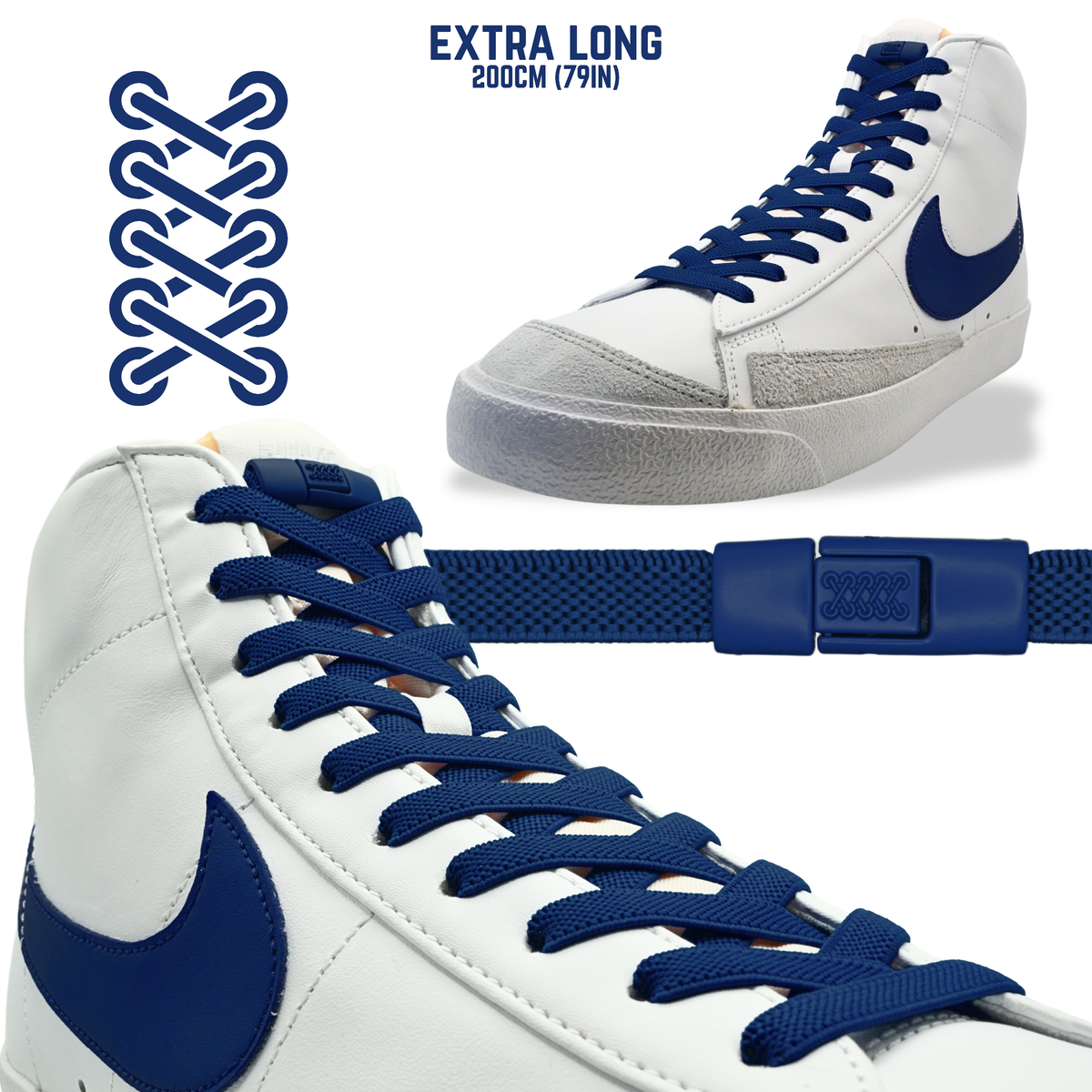 Flat Elastic Shoelaces