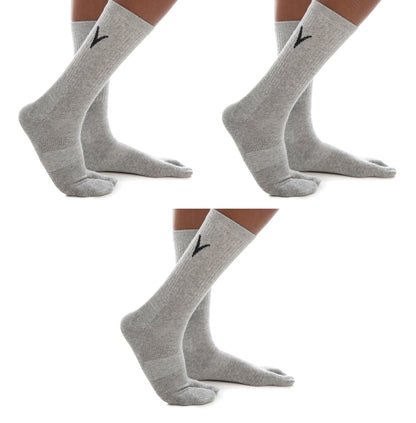 V-Toe Thicker Tabi Athletic Socks - 3 Pairs