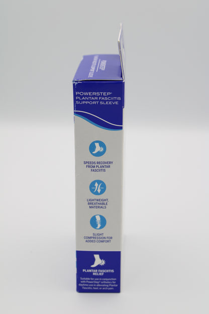 PowerStep Plantar Fasciitis Support Sleeve | Reduce Arch & Heel Pain, Speed Recovery