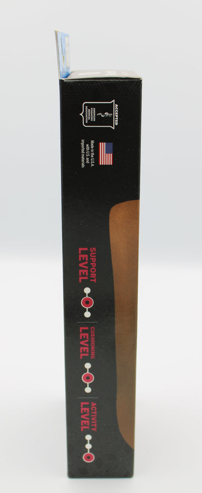 Powerstep Pinnacle Dress 3/4 Length Insoles for Dress, Casual, or Athletic shoes, Men's and Women's