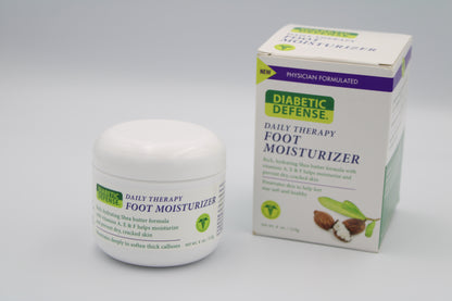 Diabetic Defense Daily Therapy Foot Moisturizer, 4oz