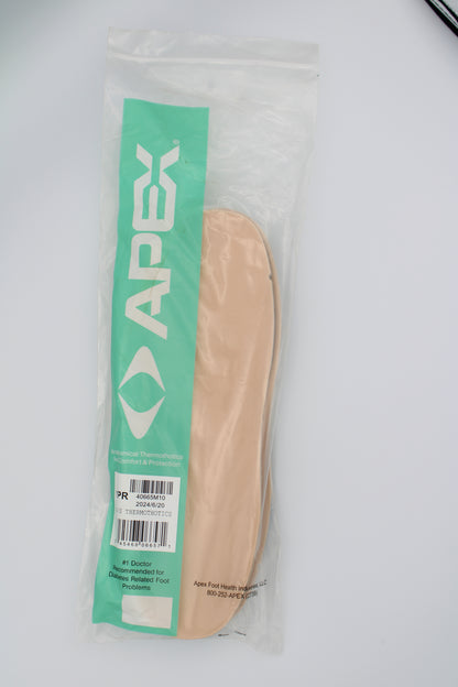 APEX Anatomical Thermothotics for Comfort and Protection - Shoe Inserts for Sensitive and Diabetic Feet