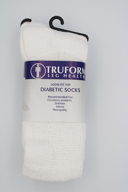 TruForm Loose Fit Top Diabetic Socks