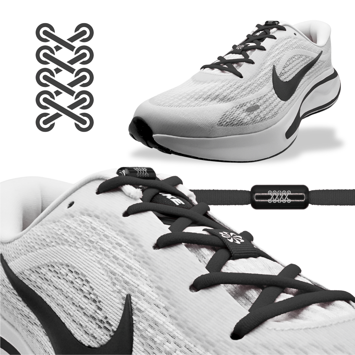 Round Elastic Shoelaces