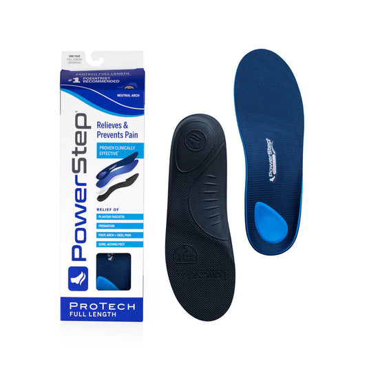 Powerstep ProTech Full Length Insoles for Arch Support and Pain Relief