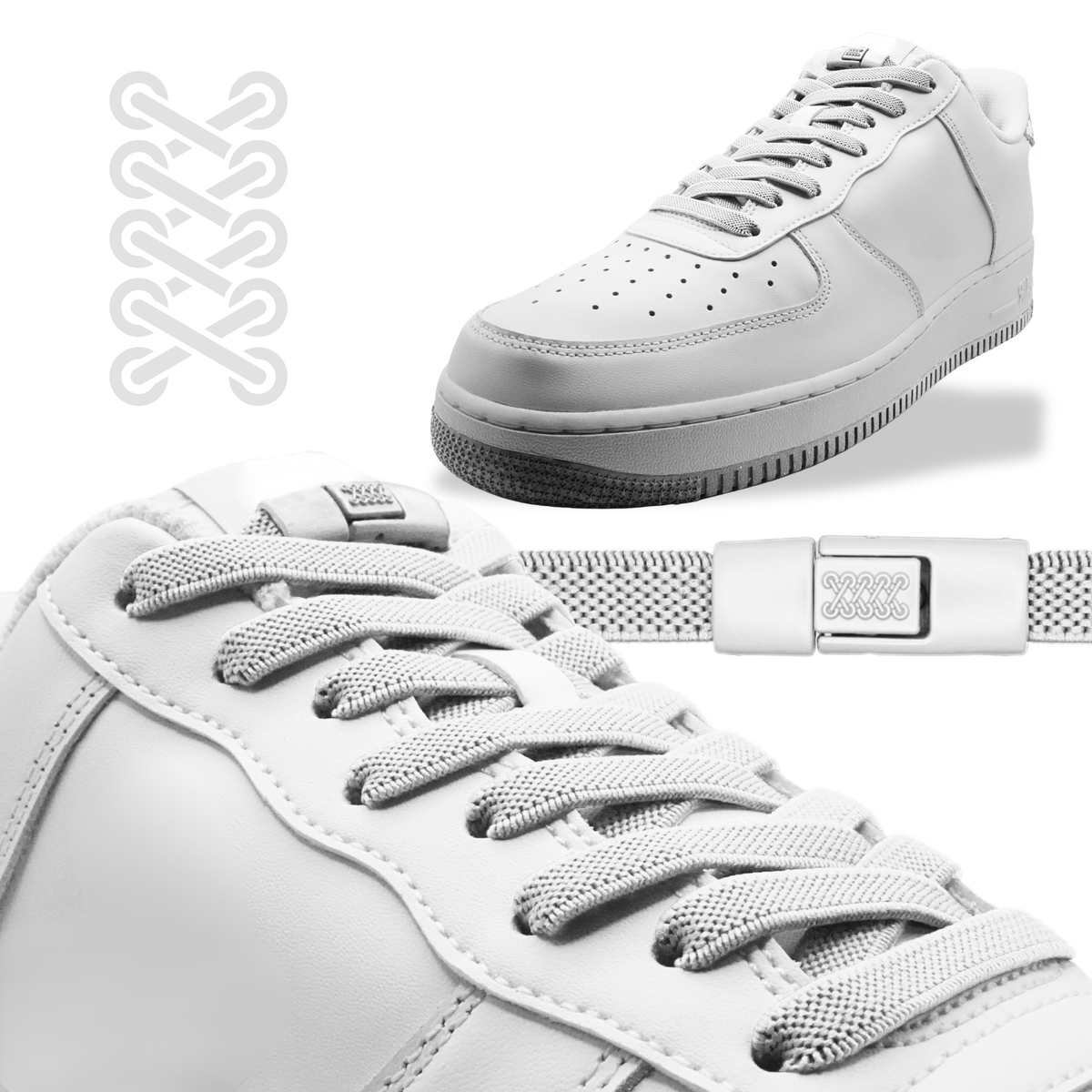 Flat Elastic Shoelaces