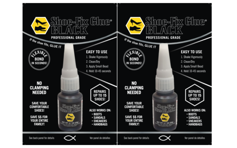 Boot-Fix and Shoe-Fix Glues 2-packs