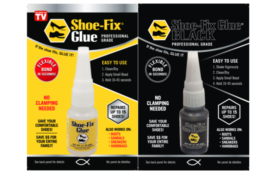 Boot-Fix and Shoe-Fix Glues 2-packs