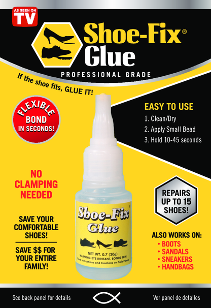 Shoe-Fix Glue Professional Grade Repair Adhesive (20g)