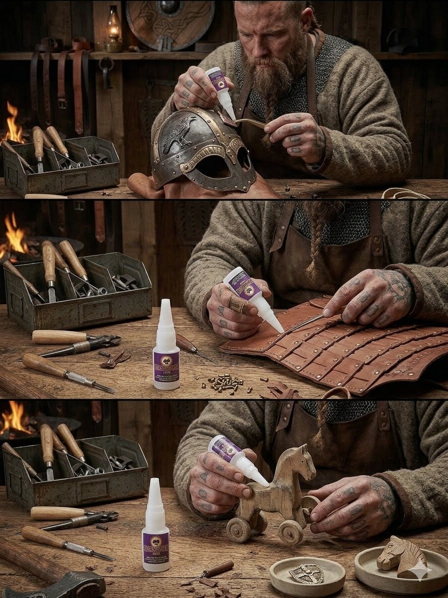 Fierce_Fix Glue: Super Glue, Thick Cyanoacrylate CA Glue, Anti-Clog Cap, 20g