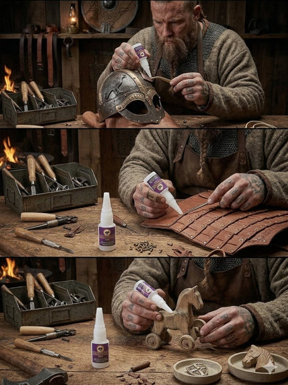 Fierce_Fix Glue: Super Glue, Thick Cyanoacrylate CA Glue, Anti-Clog Cap, 20g