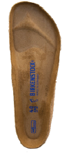 Classic Birkenstock Foot Bed SOFT Replacement Pair