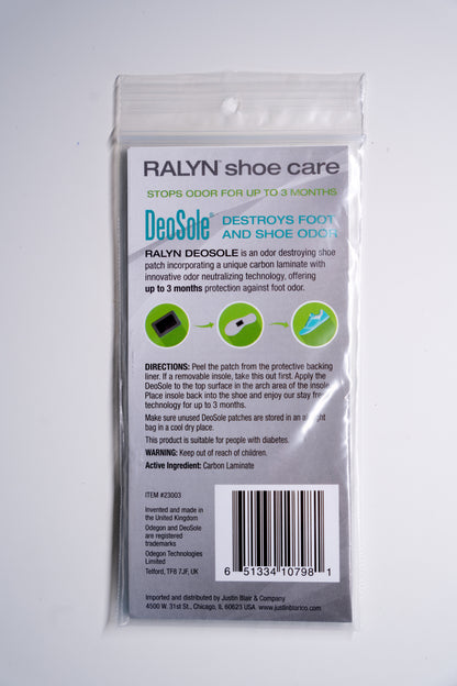 Ralyn DeoSole Odor Destroying Shoe Patch