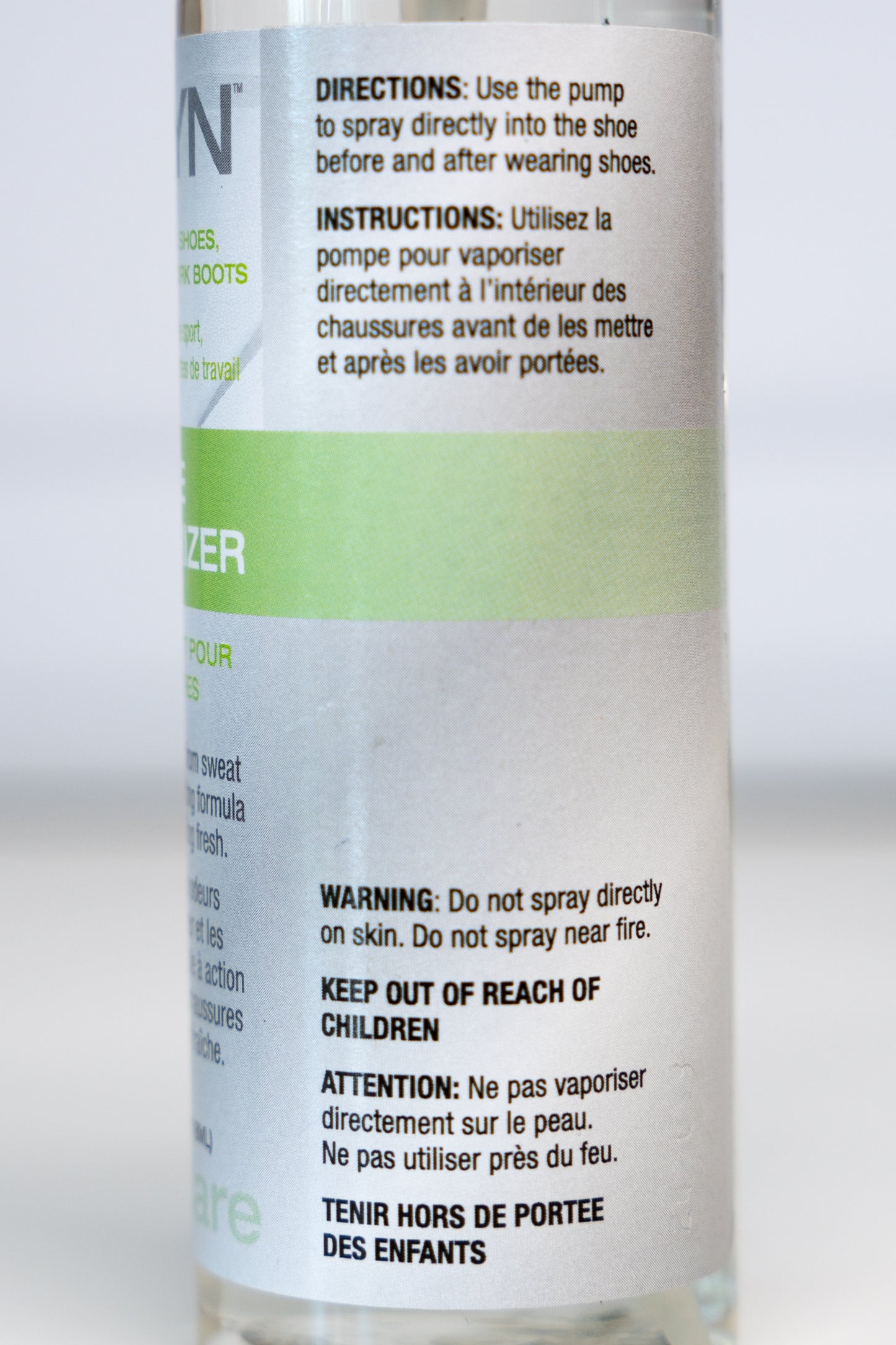 Ralyn Shoe Deodorizer Spray (4fl.oz/118ml)