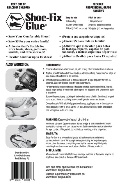 Shoe-Fix Shoe Glue: Professional Grade Shoe Repair Glue
